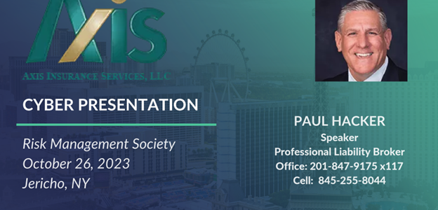 Professional Liability Broker Paul Hacker to speak at RIMS Convention