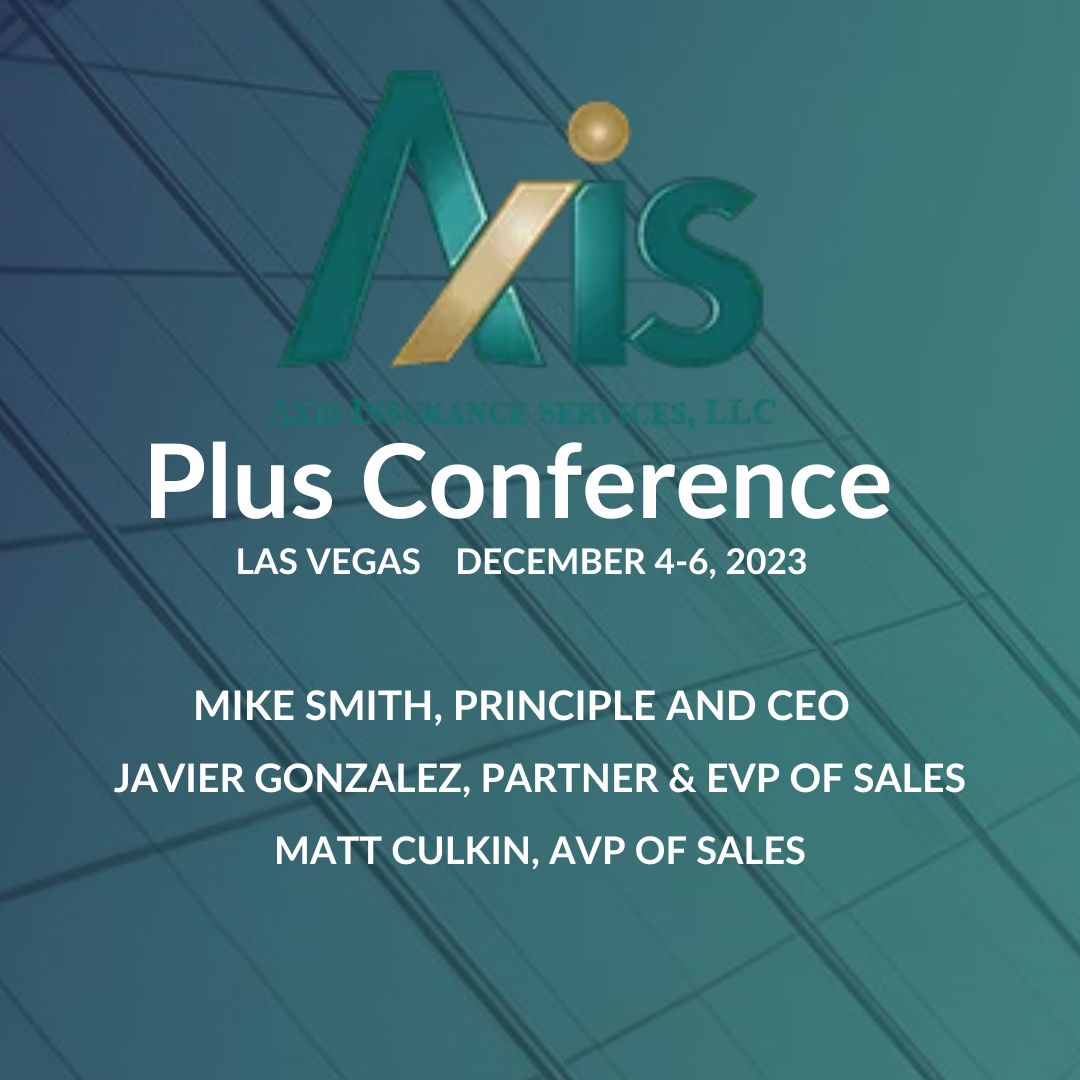 Axis Insurance Services to attend Las Vegas PLUS Convention