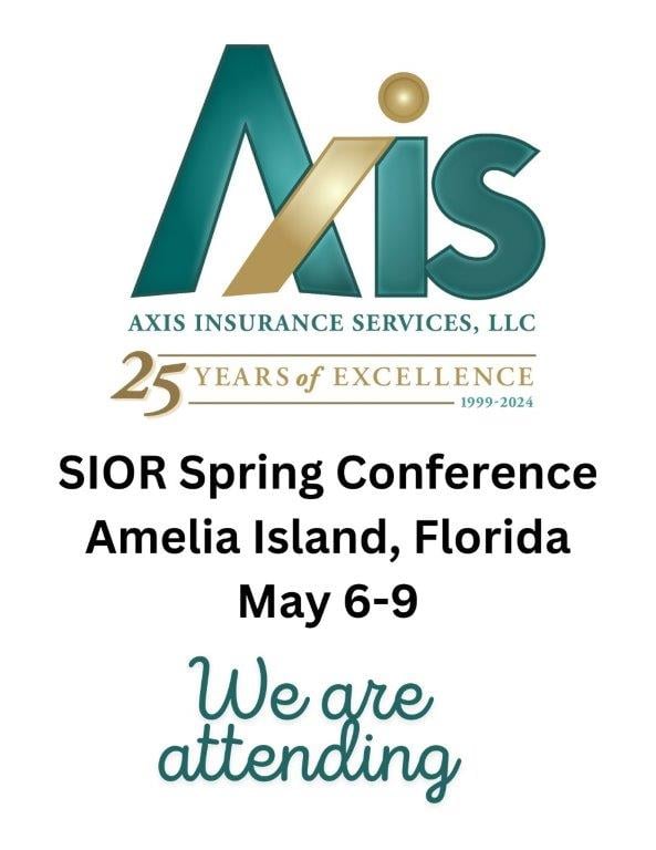 Axis Insurance Services to attend SIOR Spring Conference