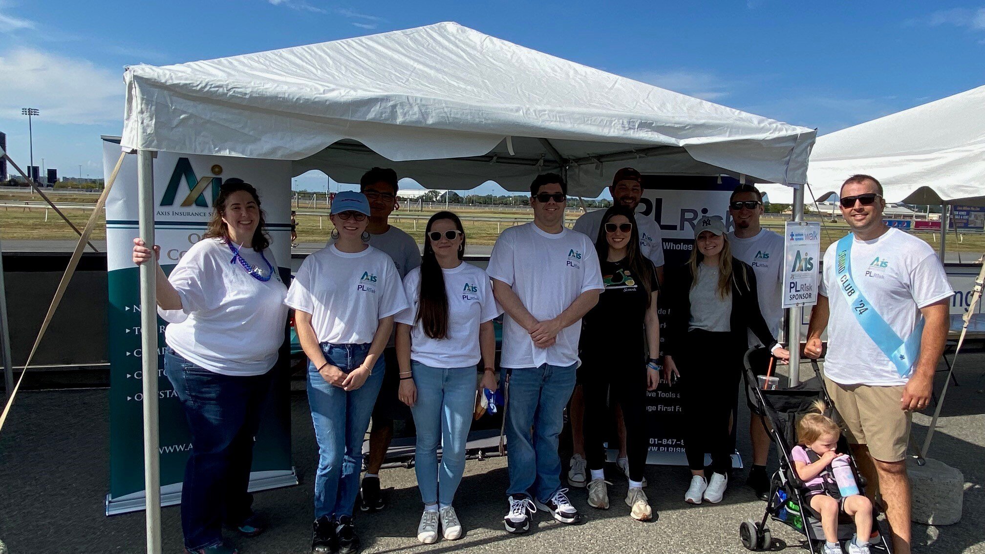 Axis Insurance Services Attend Autism Speaks Walkathon